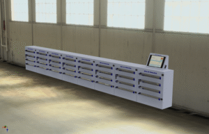 Spiralschrank 08 mit Halle